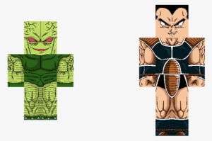 I Can't Put The Red Bands On Just One Side Of Raditz - Cartoon