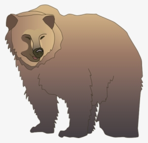 Drawn Grizzly Bear Animated - Bear Symbolism