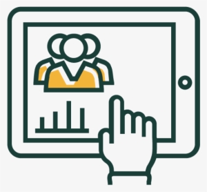 Grizzly Hotel Accounting Services Virtual Growth Marketing - Mobile Wireframe Icon