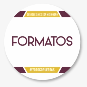 Mision2018 Icono Formatos