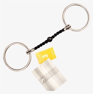 5in Ss Sweet Iron Twist Snaffl - Keychain