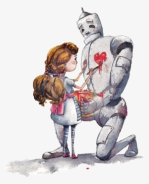 Dorothy Tinman Oz Wizardofoz Heart - Dorothy Giving Tin Man Heart