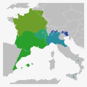 Datei - Gallo-romance Languages - Svg - Gallo Romance Languages