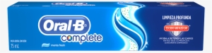 Pasta Oral-b Complete Limpieza Profunda - 3 Pack - Oral-b Complete Floss Picks, Mint, 75 Ea