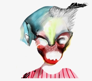 The Faceless - Indrammet/framed - Illustration