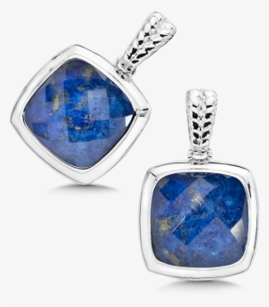 Lapis Earrings In Sterling Silver - Quartz