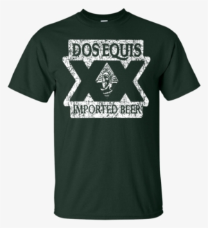 Dos Equis Xx Lager Beer T-shirt Custom Designed Worn - Harley Davidson Shovelhead Shirt