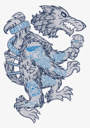 Wolf Spoiler Crest - Illustration