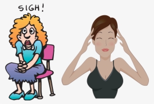 Anxiety Cliparts - Stress Free Transparent Png