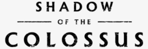 Logo - Shadow Of Colossus Logo