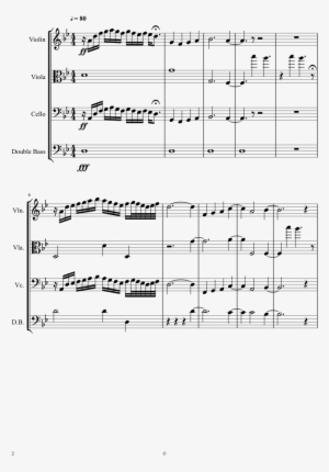 Prologue Sheet Music Composed By Kow Otani 2 Of - Shadow Of The Colossus Music Key