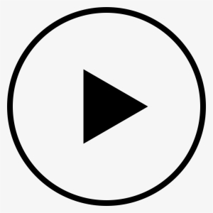 Png File - Play Button Silhouette