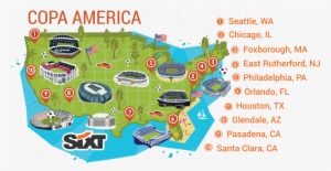 Host Cities Copa America 2016