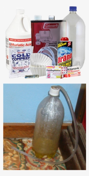 The “one-pot” Method Of Methamphetamine Production - Drano Professional Strength Kitchen Crystals Clog Remover,