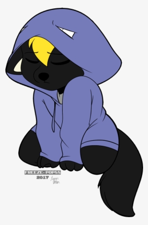 [ych Commission] Windy Muk Hoodie - Cartoon