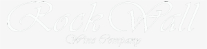 Rock Wall Wine Company - Calligraphy