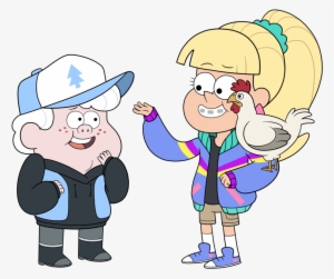 Reverse Gideon And Pacifica By Thecheeseburger-d9tukd8 - Reverse Falls Gideon And Pacifica