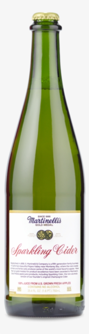 Martinelli's Sparkling Apple Cider - Apple Cider Drink Bottle