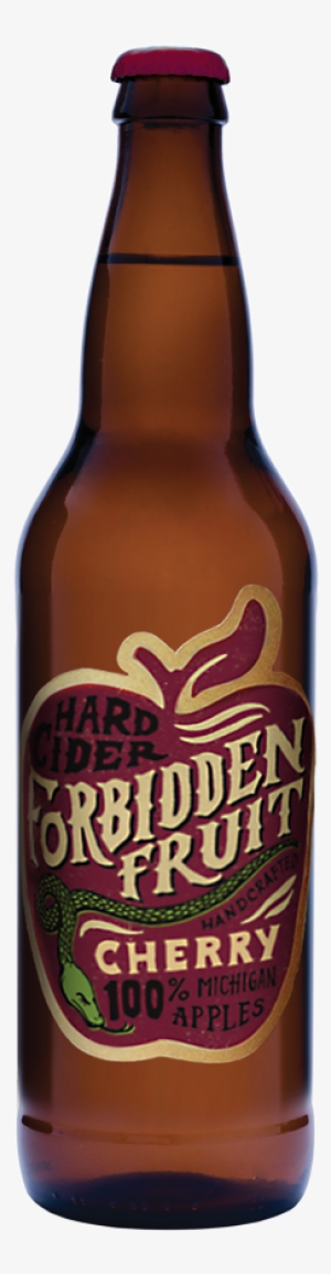 Forbbiden Fruit Cherry Cider 22oz - Beer Bottle