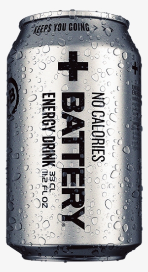 Original Battery No Cal No Calories Product Image Can - Can Battery Energy Drink