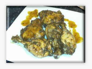Jerk Chicken With Sauce Marinated Soft, Oven-grilled - Lemon Chicken