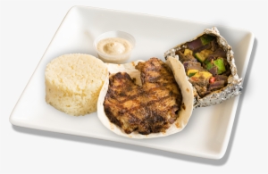 Steamed Tilapia And Veggies With Your Choice Of Suya - Suya African-caribbean Grill