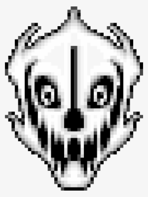 Gaster-blaster Hd - Undertale Pixel Art Grid Gaster Blaster