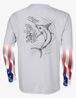 Coral Marlin Performance Long Sleeve