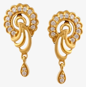 37 Png Gold Earrings, Jewelry Png Images Free Download, - Trendy Earrings For Women Gold