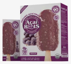 Organic Premium Açaí Fruit Bar - Acai Roots Organic Acai Pure Powder, 16-ounce Pouch