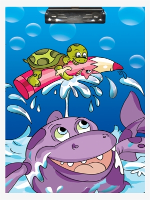 Clipboard - Aqua - My First Jumbo Colouring Book