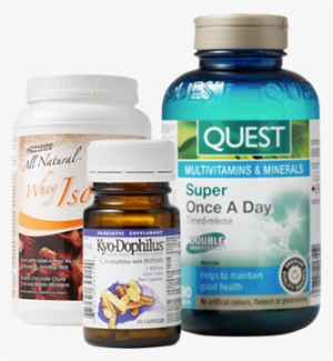 Custom Vitamin Label - Quest Super Once A Day Multivitamins & Minerals