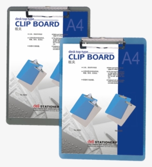 9256 - Clipboard Acrylic A4 Deli - Each