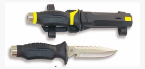 Cuchillo De Buceo Blue Tang Hydralloy - Uk Blue Tang Hydralloy Drop Point Black