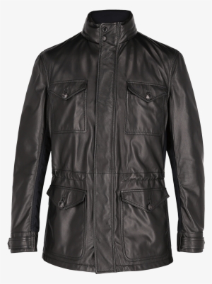 Black Nappa Field Jacket - Joop Herren Jacke