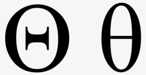 Greek Theta - Theta Letter