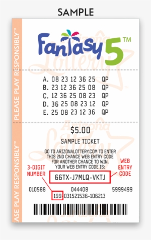 The Arizona Lottery Recommends Entering Your Web Entry - Arizona Lottery Tickets