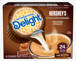 Hershey's Chocolate Caramel Coffee Creamer Singles