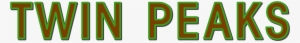 Twin Peaks Logo - Twin Peaks Title Png
