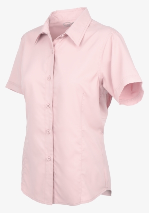 Dogwood Ladies' Microfiber Shirt - Ladies' Salmon Microfiber Shirt