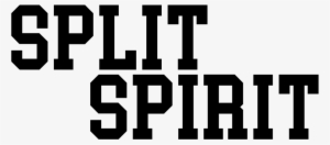 Splitspirit Logo - Black-and-white