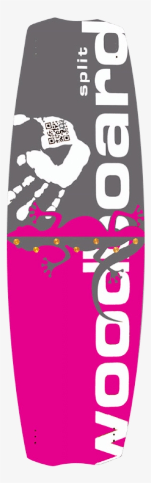 Split Kiteboard Bottom - Kitesurfing