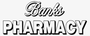 Banks Pharmacy Logo - Calligraphy