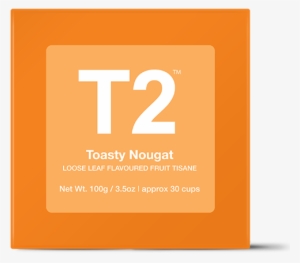 Toasty Nougat Loose Leaf Gift Cube - T2 Tea Creme Brulee