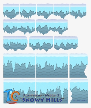 Since River Rush Was Intended As A "tap To Swim Up" - Snowy Platform 2d