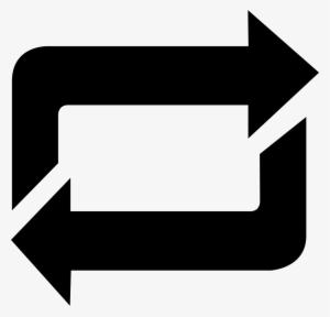 Arrow Repeat Comments - Repost Logo Png