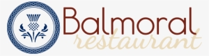 Balmoral Restaurant Balmoral Restaurant - Scotland Scottish Thistle #1 Vinyl Decal Car Bike Sticker