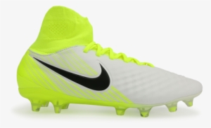 Nike Men's Magista Orden Ii Fg White/black/volt/wolf - Nike Magista