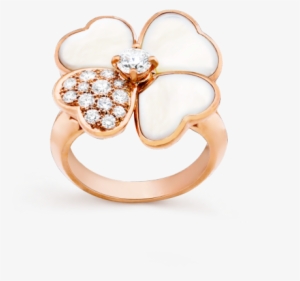 Cosmos Ring, Medium Model, - Van Cleef Arpels Cosmos Ring