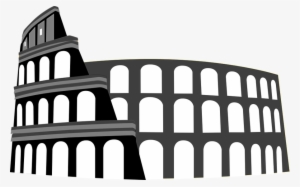 Colosseum Vector Png Clipart Colosseum Roman Forum - Colosseum Clipart